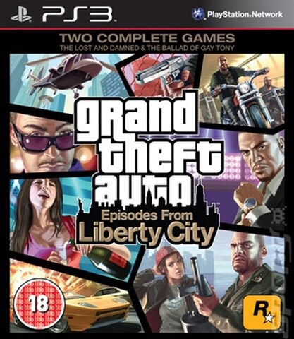 grand theft auto eposides from liberty city  - playstation 3