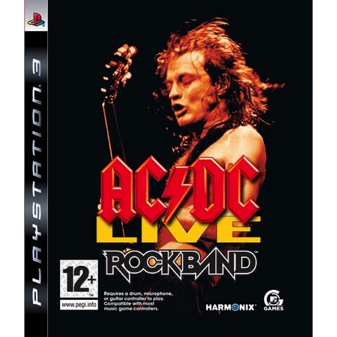 rock band: ac/dc live - playstation 3