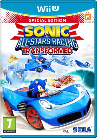 sonic and all stars racing transformed - nintendo wii u
