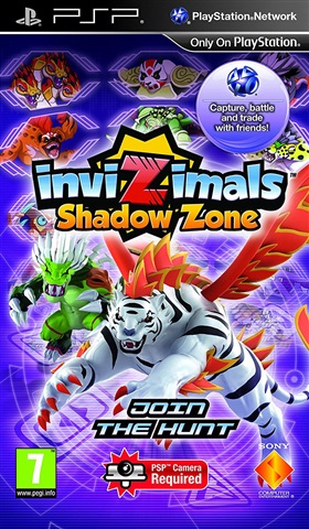 invizimals shadow zone - psp