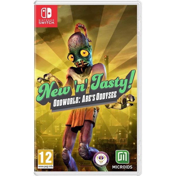 oddworld abes oddysee new n tasty! - nintendo switch