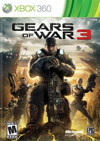 gears of war 3 - xbox 360