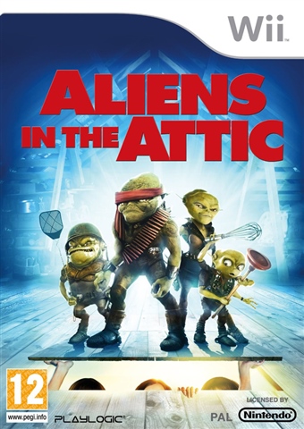 aliens in the attic - nintendo wii
