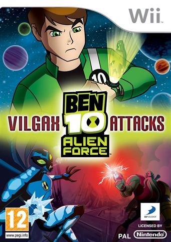 ben 10 alien force vilgax attacks - nintendo wii