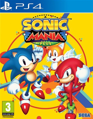 sonic mania plus - playstation 4