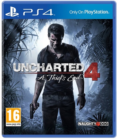 uncharted 4: a thiefs end - playstation 4