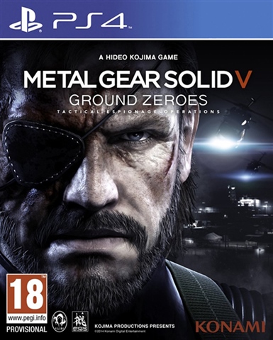 metal gear solid v: ground zeroes - playstation 4