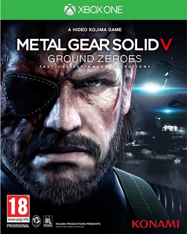 metal gear solid v ground zeroes - xbox one