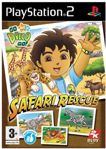 go, diego, go! safari rescue - playstation 2