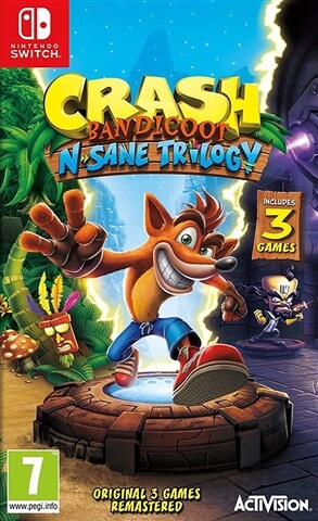 crash bandicoot n. sane trilogy - nintendo switch