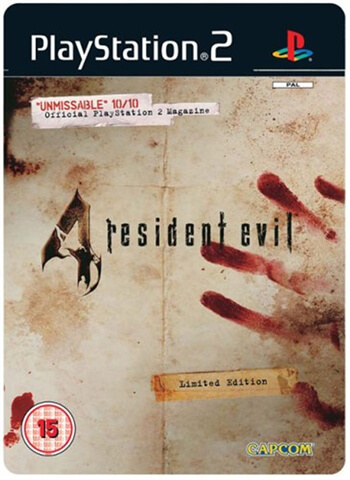 resident evil 4 limited edition - playstation 2