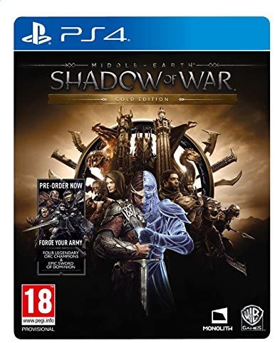 middle earth shadow of war gold edition - playstation 4