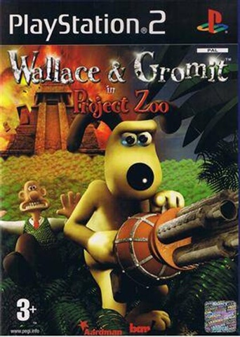 wallace and gromit - project zoo - playstation 2