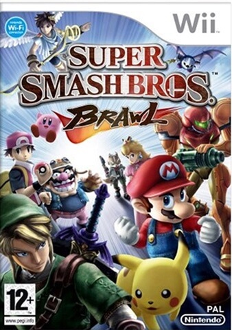 super smash bros brawl  - nintendo wii