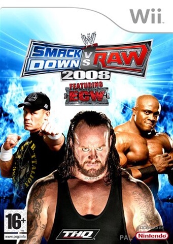 wwe smackdown vs raw 2008 - nintendo wii