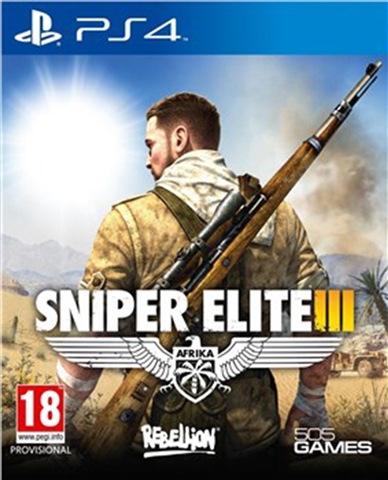 sniper elite 3 - playstation 4