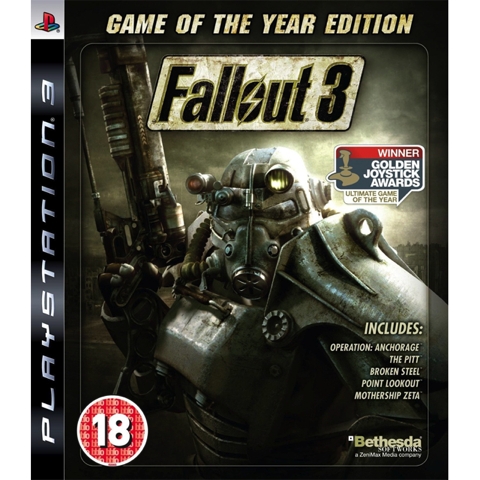fallout 3 game of the year edition - playstation 3