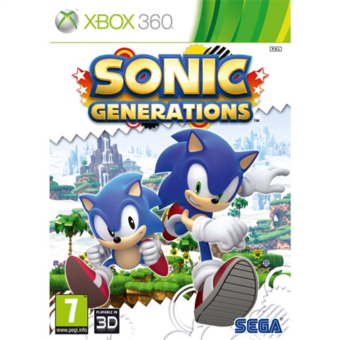 sonic generations - xbox 360