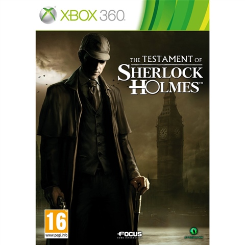 the testament of sherlock holmes - xbox 360