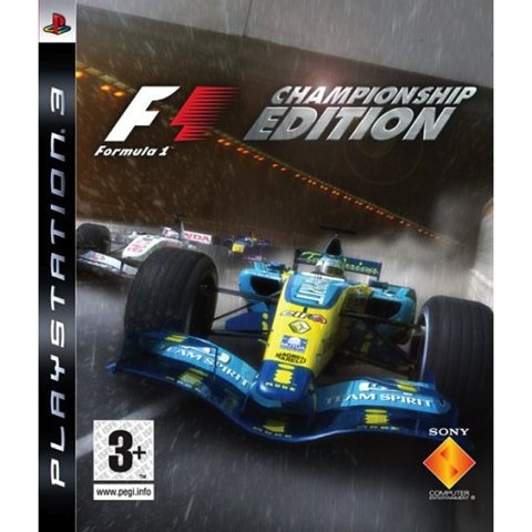 formula one championship edition - playstation 3