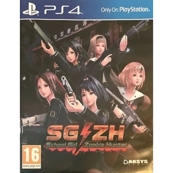 school girl / zombie hunter - playstation 4