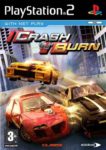 crash n burn - playstation 2