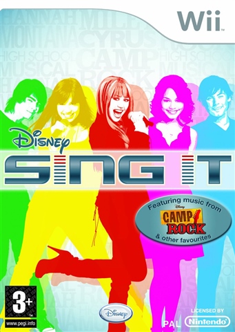 disney sing it!  - nintendo wii