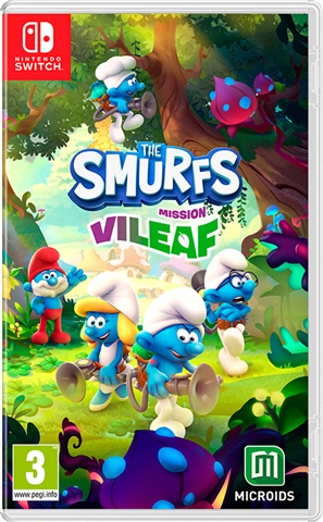 the smurfs - mission vileaf - nintendo switch