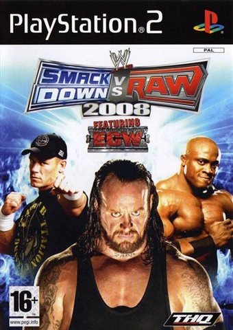 wwe smackdown vs raw 2008 - playstation 2