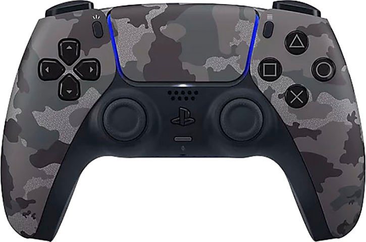 PS5 Dualsense Wireless Controller Grey Camouflage