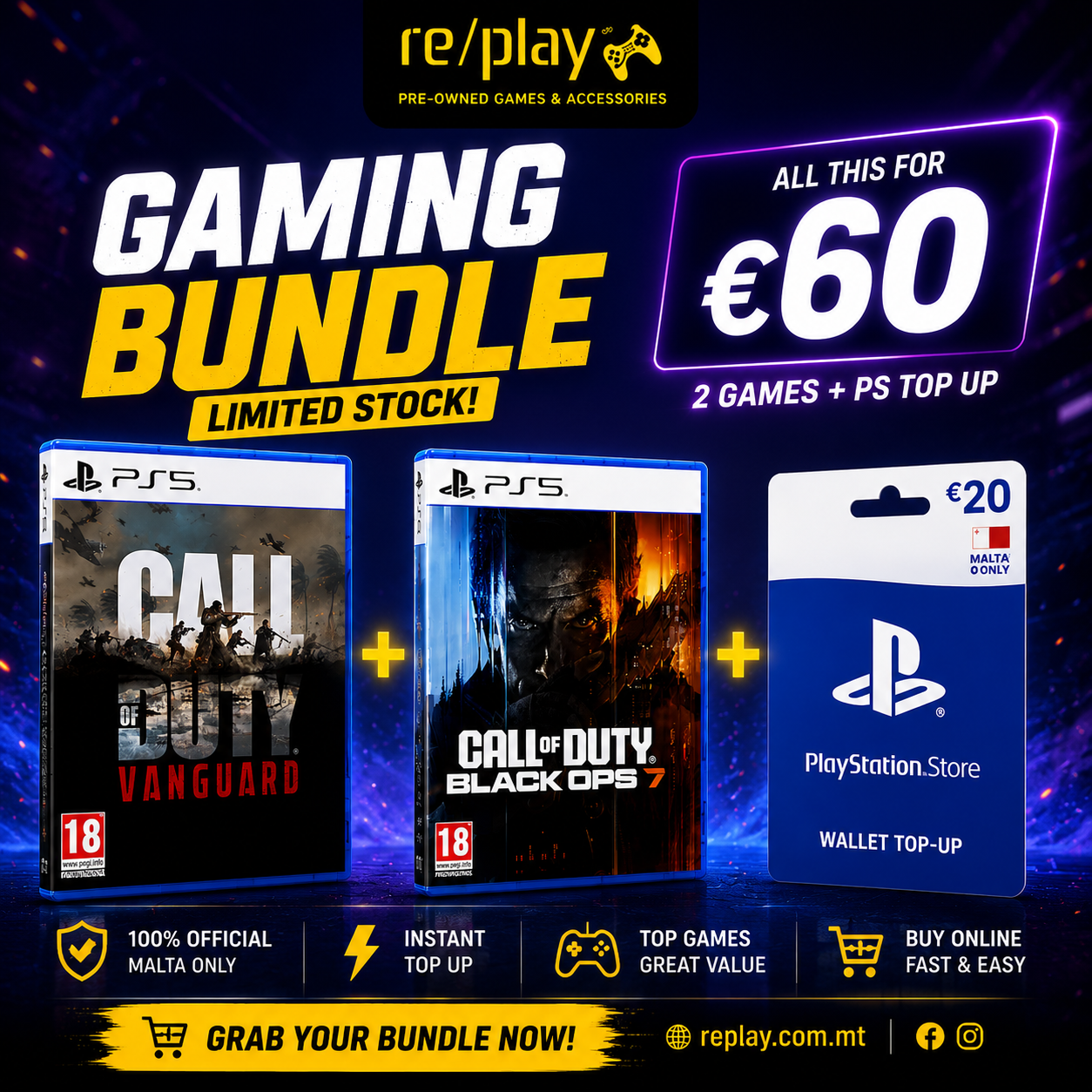 Call of Duty Gaming Bundle – Pre-owned - PS5 - image