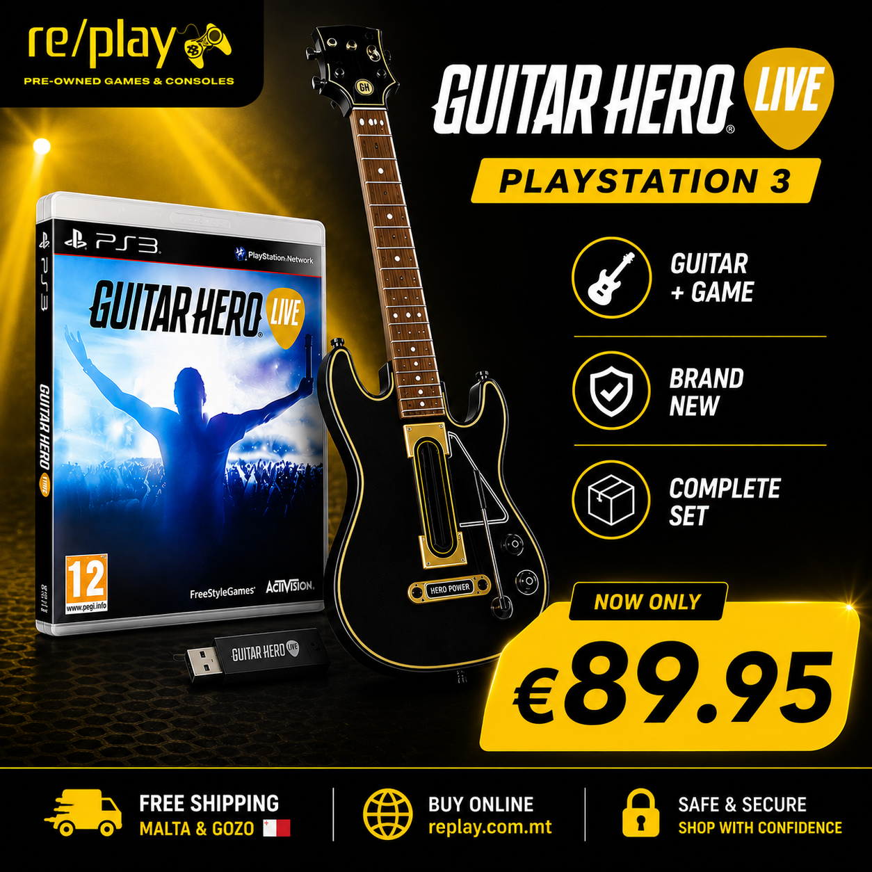 Guitar Hero Live with Guitar Controller - image