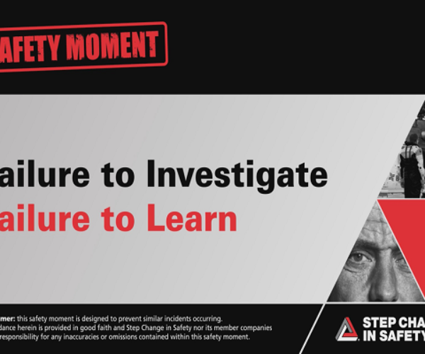 Failure to investigate image