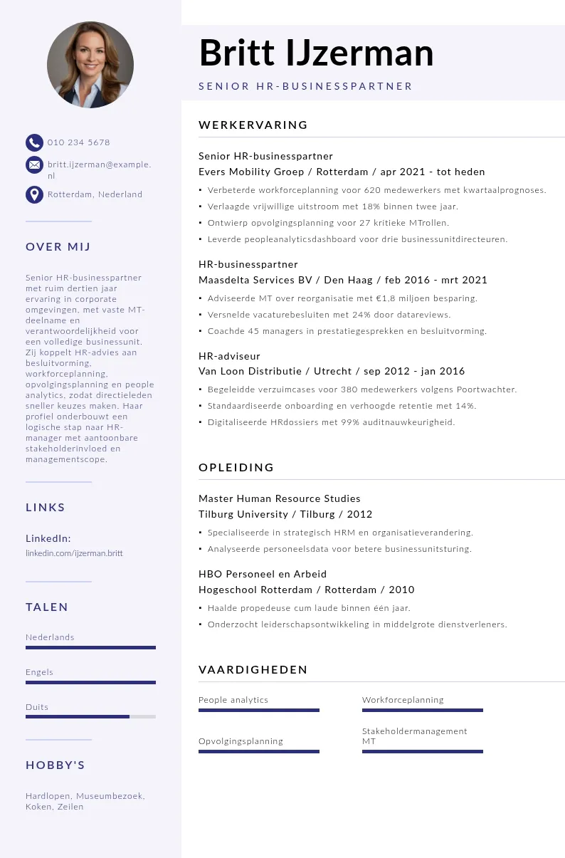 Corporate HRBP met MT-scope