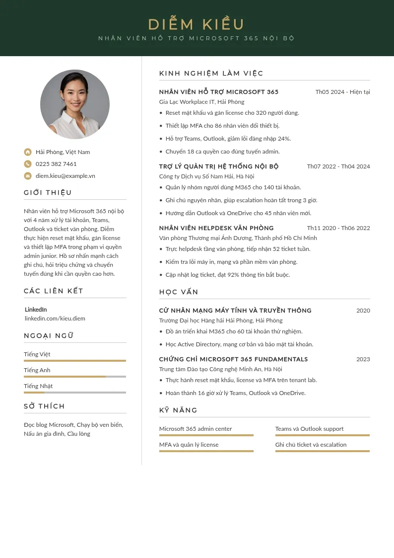 Microsoft 365 nội bộ