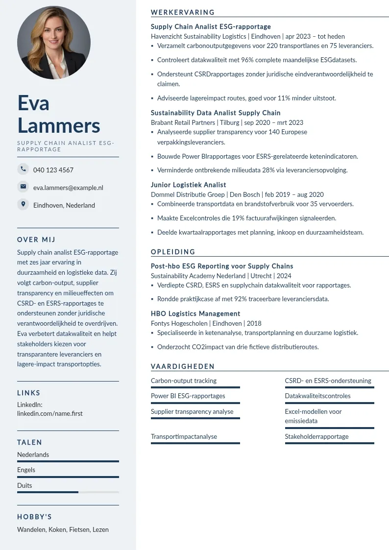 ESG-rapportage in supply chains