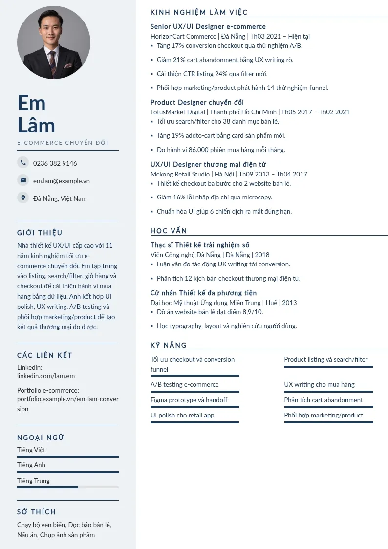 E-commerce chuyển đổi