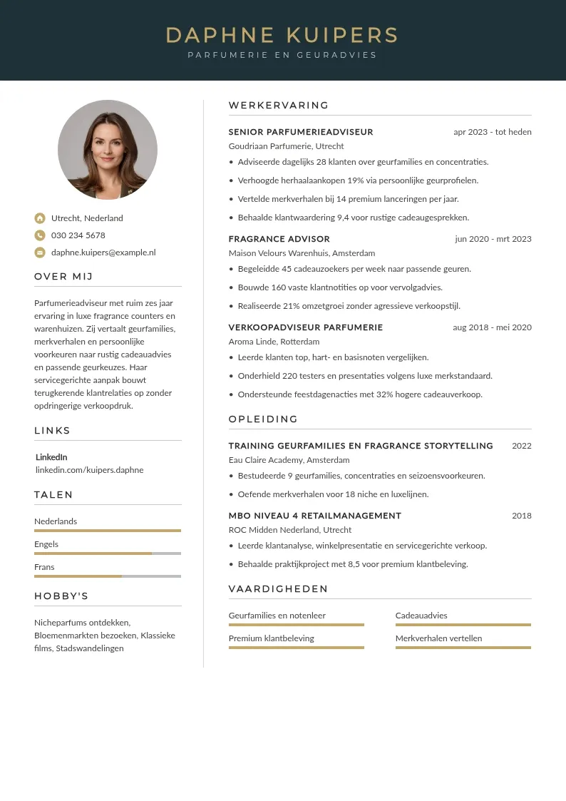 Parfumerie en geuradvies
