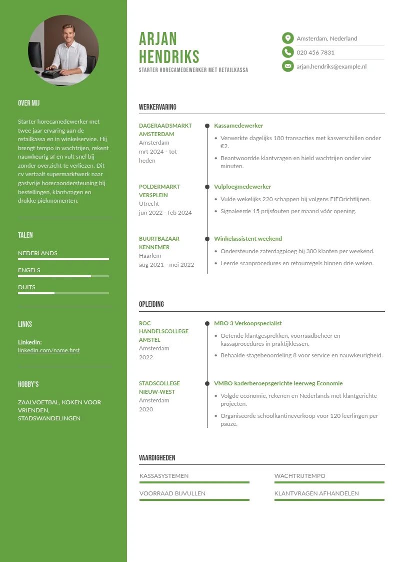 Starter met retailkassa