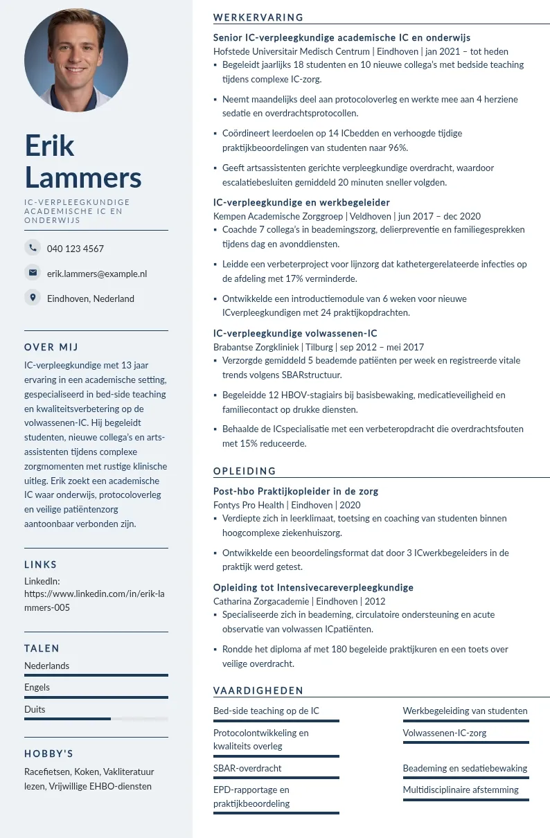Academische IC en onderwijs