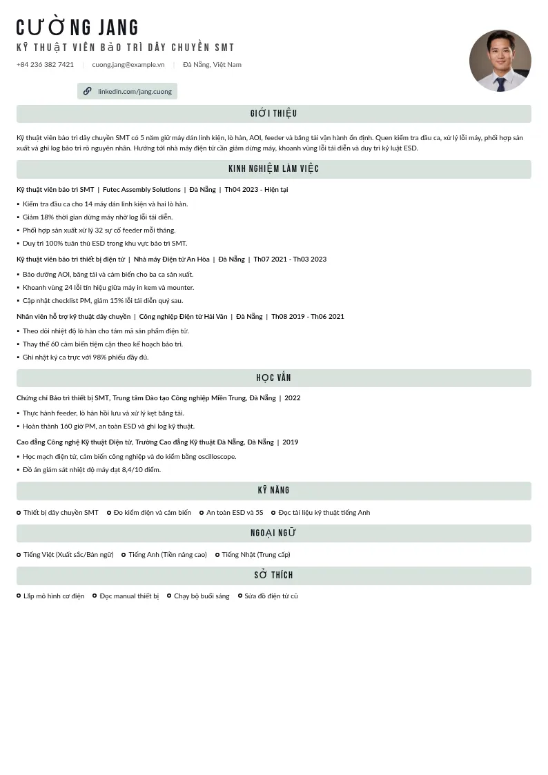 Bảo trì dây chuyền SMT
