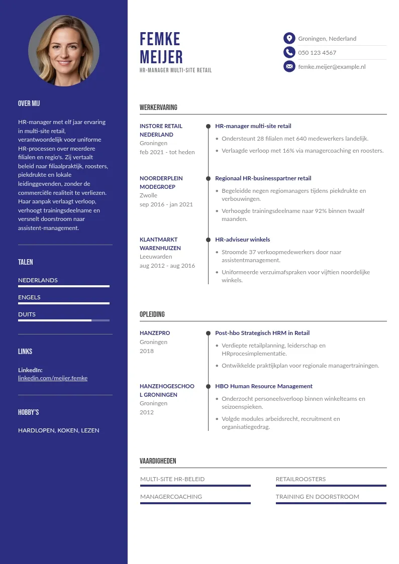 Multi-site HR in retail