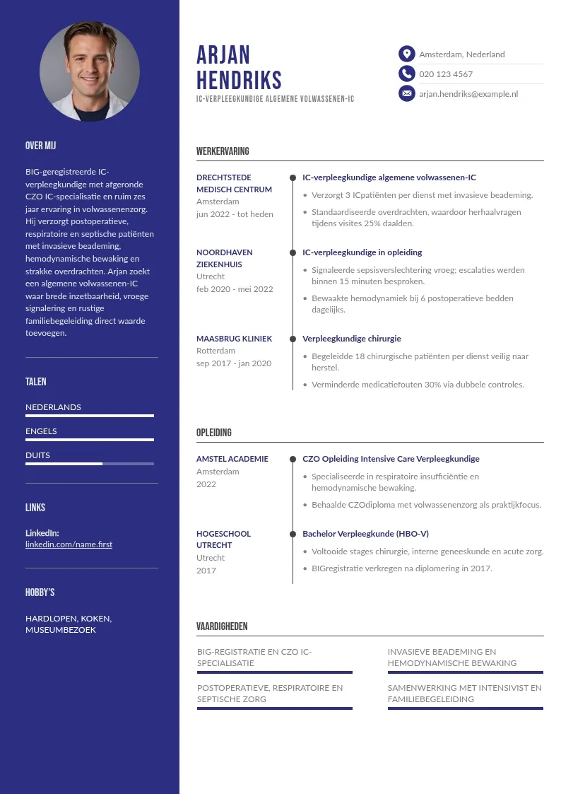 Algemene volwassenen-IC