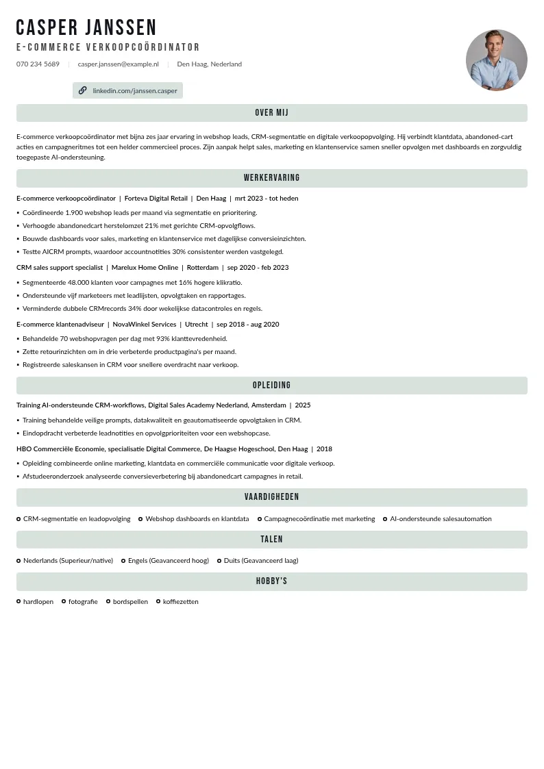 E-commerce en CRM