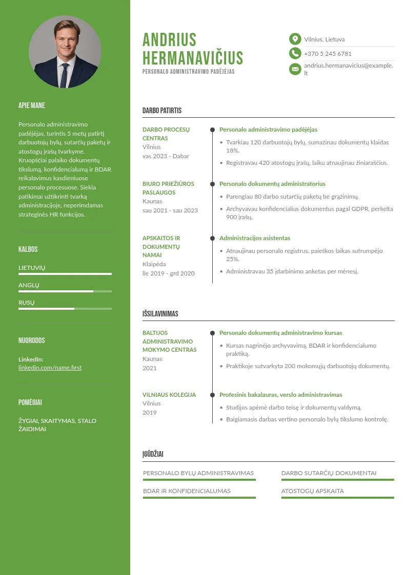 Personalo administravimas