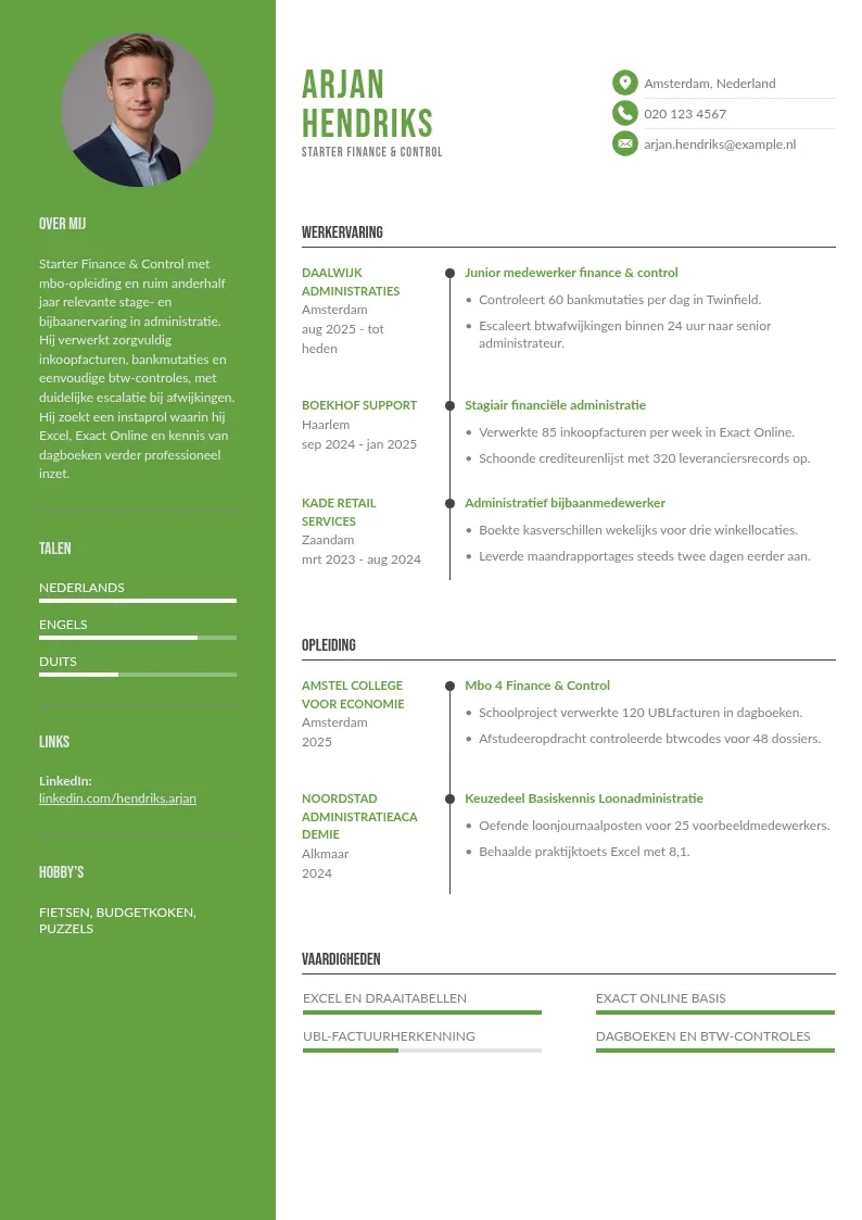 Starter Finance & Control