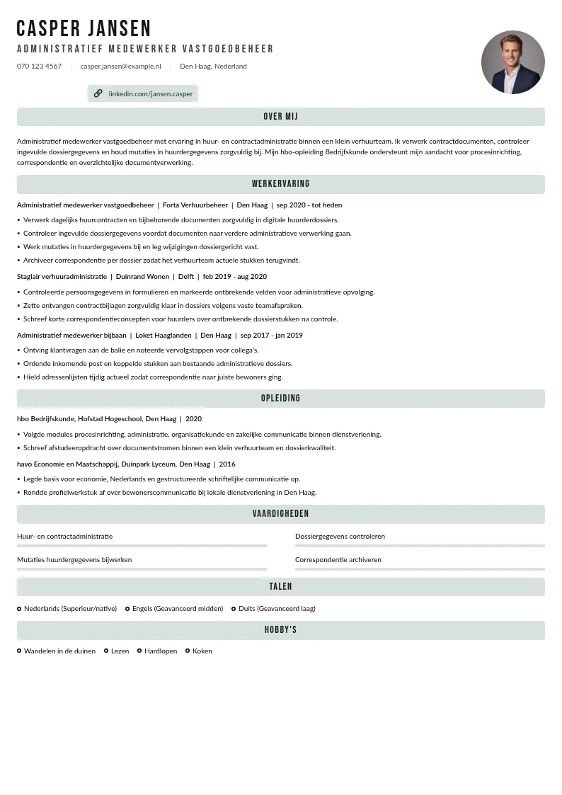 Huur- en contractadministratie