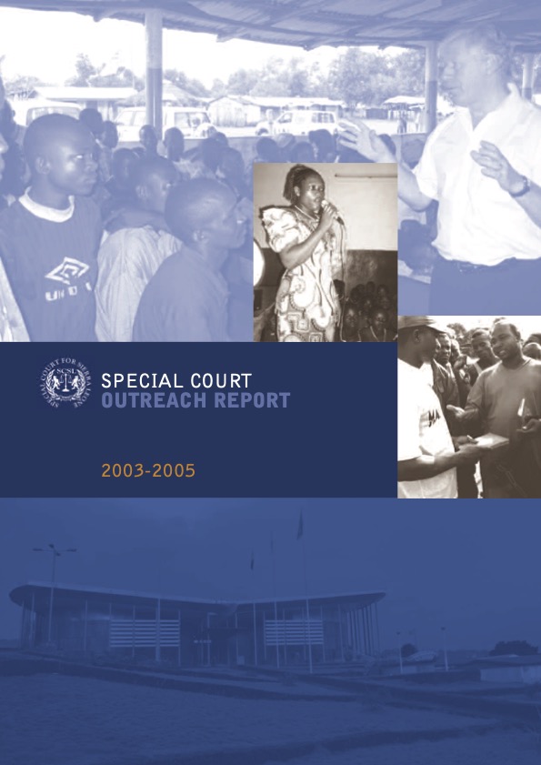 Outreach Report 2003-2005