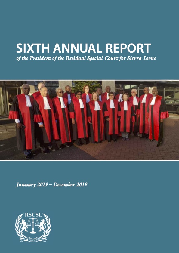 Sixth Annual Report 2019