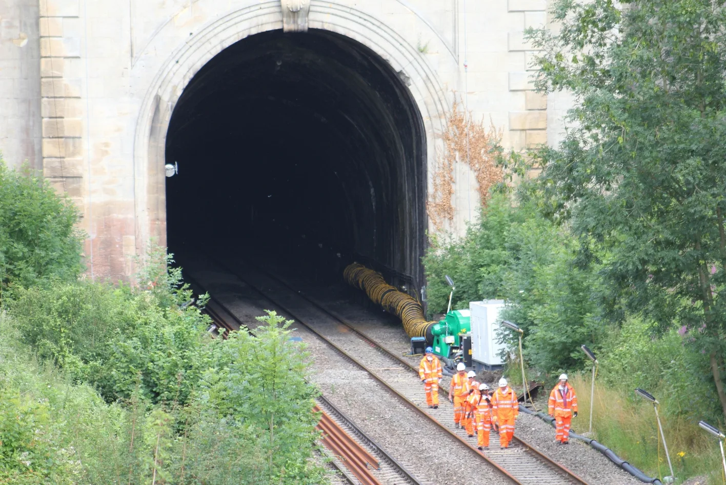 Forced Ventilation at Box Hill Tunnel